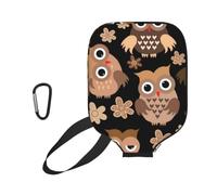 InOmak Chouette Mignonne, Housse de Raquette de Pickleball - Étui Compatible avec Toutes Les Formes et Tailles de Raquettes
