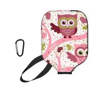 InOmak Chouette Mignonne, Housse de Raquette de Pickleball - Étui Compatible avec Toutes Les Formes et Tailles de Raquettes