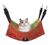 InOmak Doberman Pinscher dans la Fleur,Hamac Suspendu pour Chat, lit Suspendu Doux Double Face pour Petits Chiens,M