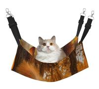 InOmak Écureuil Mignon Mangeant des Noix,Hamac Suspendu pour Chat, lit Suspendu Doux Double Face pour Petits Chiens,L