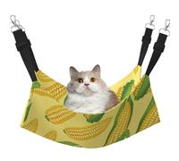 InOmak Épis de maïs Frais et mûrs,Hamac Suspendu pour Chat, lit Suspendu Doux Double Face pour Petits Chiens,L