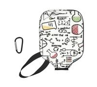 InOmak Expériences de Chimie Sciences Expériences scientifiques, Housse de Raquette de Pickleball - Étui Compatible avec Toutes Les Formes et Tailles de Raquettes