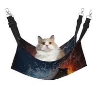 InOmak Feu de Hockey sur Glace,Hamac Suspendu pour Chat, lit Suspendu Doux Double Face pour Petits Chiens,L