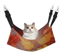 InOmak Feuilles d'automne Tombant sur la rivière (2),Hamac Suspendu pour Chat, lit Suspendu Doux Double Face pour Petits Chiens,L