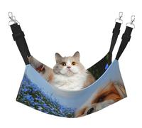 InOmak Gros Plan sur Le Shih Tzu,Hamac Suspendu pour Chat, lit Suspendu Doux Double Face pour Petits Chiens,L