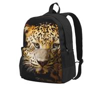 InOmak Guépard,Sac à dos à poches, sac à dos décontracté, sac d'école résistant à l'eau pour les voyages, la randonnée ou le camping