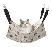 InOmak Hérisson des prés,Hamac Suspendu pour Chat, lit Suspendu Doux Double Face pour Petits Chiens,L