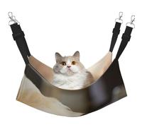 InOmak Imprimé Labrador Retriever Jaune,Hamac Suspendu pour Chat, lit Suspendu Doux Double Face pour Petits Chiens,L