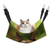 InOmak Joyeux Berger Allemand imprimé,Hamac Suspendu pour Chat, lit Suspendu Doux Double Face pour Petits Chiens,L