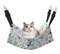 InOmak Koalas Mignons et Fleurs,Hamac Suspendu pour Chat, lit Suspendu Doux Double Face pour Petits Chiens,L