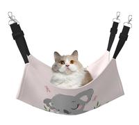 InOmak Maman Koala et Son bébé Mignons,Hamac Suspendu pour Chat, lit Suspendu Doux Double Face pour Petits Chiens,L