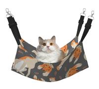 InOmak Mignon lévrier Afghan,Hamac Suspendu pour Chat, lit Suspendu Doux Double Face pour Petits Chiens,L