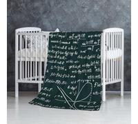 InOmak Modèle de formules mathématiques manuscrites,Couverture Douce et Chaude en Flanelle Anti-Boulochage 76 x 127 cm