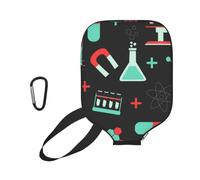 InOmak Modèles de Chimie Verte et de Science, Housse de Raquette de Pickleball - Étui Compatible avec Toutes Les Formes et Tailles de Raquettes