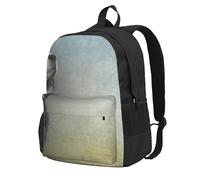 InOmak Mon bouvier bernois quotidien,Sac à dos à poches, sac à dos décontracté, sac d'école résistant à l'eau pour les voyages, la randonnée ou le camping