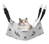 InOmak Patte de Bouledogue français,Hamac Suspendu pour Chat, lit Suspendu Doux Double Face pour Petits Chiens,M