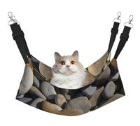 InOmak Pierre de cœur,Hamac Suspendu pour Chat, lit Suspendu Doux Double Face pour Petits Chiens,L