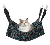 InOmak Plantes succulentes fraîches imprimées,Hamac Suspendu pour Chat, lit Suspendu Doux Double Face pour Petits Chiens,M