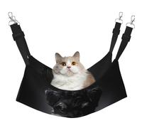 InOmak Portrait de Schnauzer Gris foncé,Hamac Suspendu pour Chat, lit Suspendu Doux Double Face pour Petits Chiens,M