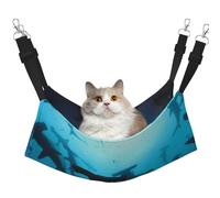 InOmak Requins-marteaux imprimés,Hamac Suspendu pour Chat, lit Suspendu Doux Double Face pour Petits Chiens,L
