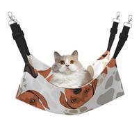 InOmak Rhodesian Ridgeback avec Amour,Hamac Suspendu pour Chat, lit Suspendu Doux Double Face pour Petits Chiens,M