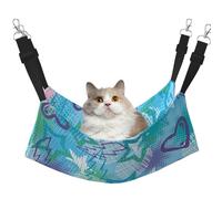 InOmak Rock Stars Flash,Hamac Suspendu pour Chat, lit Suspendu Doux Double Face pour Petits Chiens,M