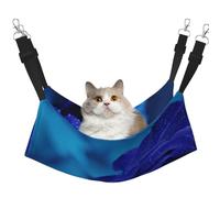 InOmak Rose Bleue,Hamac Suspendu pour Chat, lit Suspendu Doux Double Face pour Petits Chiens,L