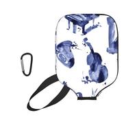 InOmak Saxophone Blues, Piano, Violoncelle, Basse, Housse de Raquette de Pickleball - Étui Compatible avec Toutes Les Formes et Tailles de Raquettes