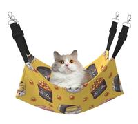 InOmak Sushis Mignons et drôles,Hamac Suspendu pour Chat, lit Suspendu Doux Double Face pour Petits Chiens,L