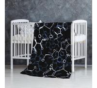 InOmak Symboles de Chimie Chimique,Couverture Douce et Chaude en Flanelle Anti-Boulochage 76 x 127 cm