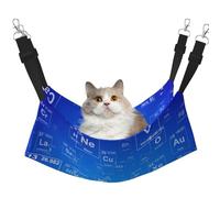 InOmak Tableau périodique des éléments Amusants pour Professeur de Sciences,Hamac Suspendu pour Chat, lit Suspendu Doux Double Face pour Petits Chiens,M