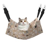 InOmak Terrazzo Pierre Naturelle,Hamac Suspendu pour Chat, lit Suspendu Doux Double Face pour Petits Chiens,L