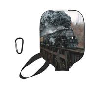 InOmak Train à Vapeur et Chemin de Fer, Housse de Raquette de Pickleball - Étui Compatible avec Toutes Les Formes et Tailles de Raquettes