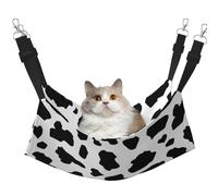 InOmak Vache (Petits caractères),Hamac Suspendu pour Chat, lit Suspendu Doux Double Face pour Petits Chiens,L