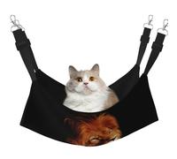 InOmak Visage de Lion en colère,Hamac Suspendu pour Chat, lit Suspendu Doux Double Face pour Petits Chiens,L