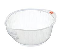 Inomata Bassine à riz japonaise en plastique avec passoire 2 l