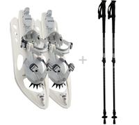 INOOK Pack Odalys + Batons Acotango - Femme - Blanc - taille Unique- modèle 2026