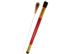 INOOMP 1 Bâton de Chef d'Orchestre Long avec Cylindre de Rangement Rigide, Finition Métal Solide, pour Chefs d'Orchestre en Concert