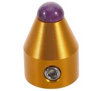 INOOMP 1 Ensemble Base de diapason fournitures de diapason pieds de diapason décoratifs pieds de diapason simples fournitures de pièces de diapason Pièce de diapason agate Doré