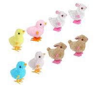 INOOMP 1 Ensemble en Peluche à remonter Animal mécanique d'horlogerie à remonter Animal remonter des Jouets d'horlogerie à remonter de Poulet Plastique