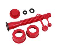 INOOMP 1 Ensemble Kit de Remplacement de buse Buses de pour bidons de connecteurs de tuyaux de Camping brûleur Pare-Brise Connecteur de BBQ buse à PE Rouge