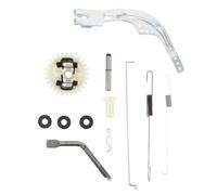 INOOMP 1 Ensemble Kit de Réparation Régulateur Moteur Compatible avec Moteurs Thermiques Ensemble Complet avec Tige de Liaison Métallique et Ressort pour Générateur et Tondeuse Thermique