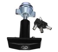 INOOMP 1 jeu de serrures pour distributeur automatique : loquet de type T avec clés - matériel de remplacement pour noyau de serrure - matériel pour distributeur de bonbons pour commerces de