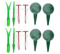 INOOMP 1 kit de semis Comprenant Un Outil de Plantation, Un Distributeur de | Semoir réglable, outil de jardinage pour une distribution précise, idéal pour les herbes aromatiques, les fleurs et les