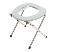 INOOMP 1 PC Toilette Pliante Porta Pot Pour Adultes Porta Pot Pour Le Camping Tabourets Pliables Pour Adultes Siège De Toilette Surélevé Pliant Chevet Commode Lit Casseroles Pour Hommes