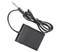 INOOMP 1 Pédale de Sustain pour Clavier Fonction Demi-Pédale Expressive et Coussinet Antidérapant, Compatible Piano Électronique et Synthétiseur pour Musiciens