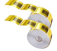 INOOMP 1 Rouleau de 500 Feuilles Autocollantes pour Nail Art, Conseils pour Ongles Carrés, Extension D'ongles en Gel UV et Acrylique, Pochoirs Manucure Professionnels pour Salon et Usage