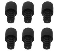 INOOMP 10 Adaptateurs de Remplacement pour Manche de Brosse de Toilette Connecteurs Autobloquants à Embout Solide Compatibles pour Accessoires Wc