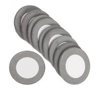 INOOMP 10 Pièces Disques Céramique pour Humidificateur Kit Brumisateur Silencieux avec Anneau Étanchéité Accessoires de Remplacement pour Humidification et Protéger la Peau