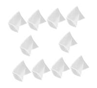 INOOMP 10 Pièces Fine Mesh Strainer Bags With Drawstring Reusable Kitchen Filter For Wine Juice Soy Milk And Broth Filtration And Easy To Clean